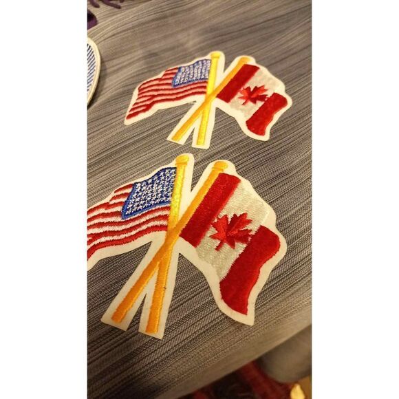 Vintage patches bush,canida us,steel workers of America - Picture 6 of 11